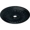 Ekena Millwork Viceroy Ceiling Medallion (Fits Canopies up to 4 7/8"), 35 1/8"OD x 4 7/8"ID x 2 1/2"P, Night Shade CM35VINSF - alternate 4